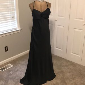 Beautiful Black Satin Gown